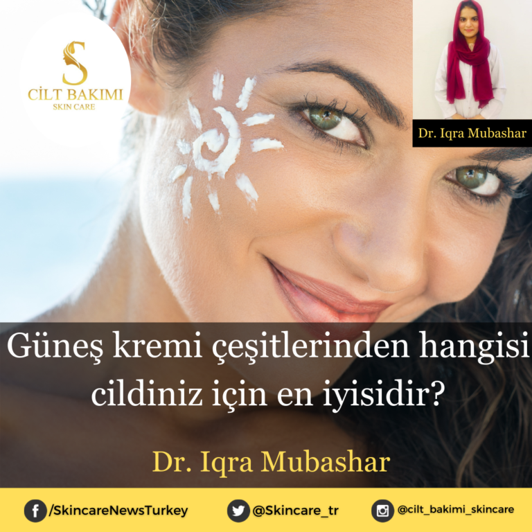 Güneş kremi çeşitlerinden hangisi cildiniz için en iyisidir?