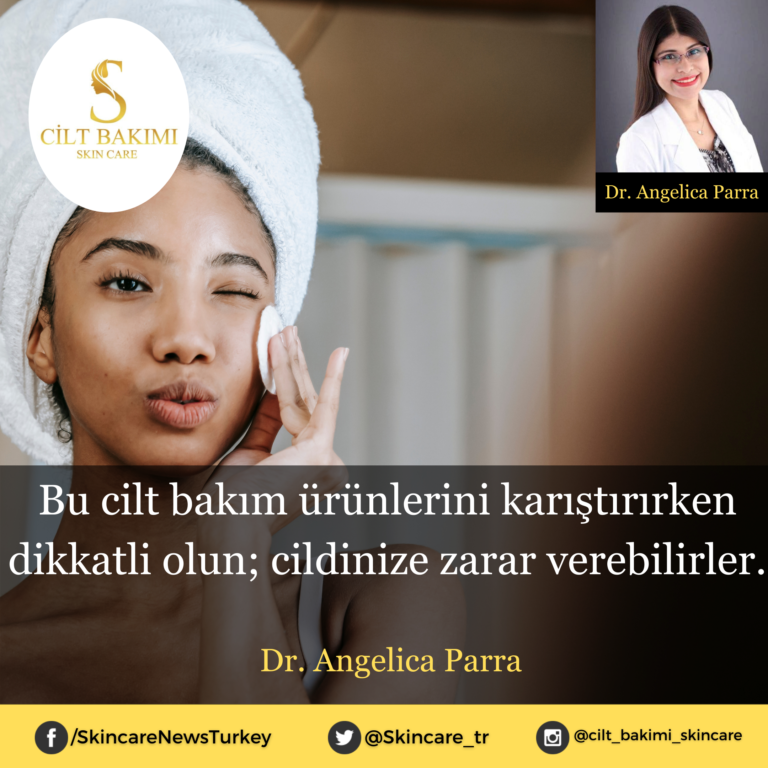 Bu cilt bakım ürünlerini karıştırırken dikkatli olun; cildinize zarar verebilirler.