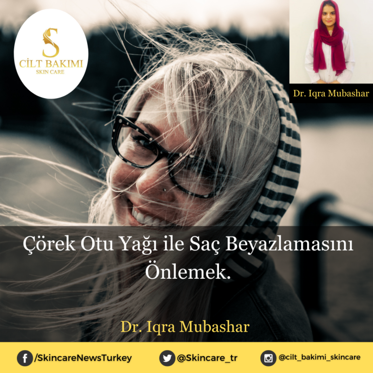 Çörek Otu Yağı ile Saç Beyazlamasını Önlemek.