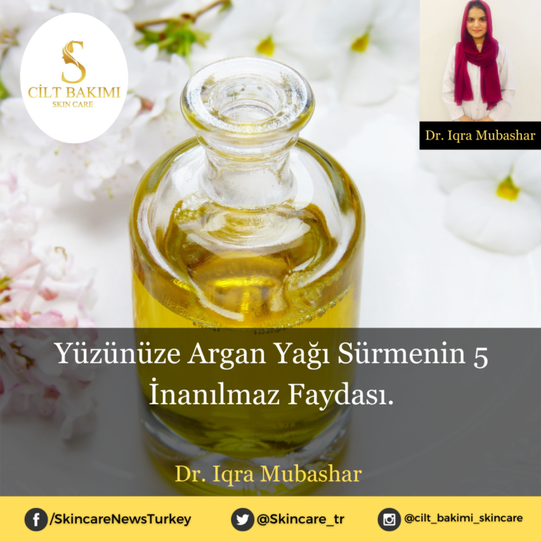 Yüzünüze Argan Yağı Sürmenin 5 İnanılmaz Faydası.