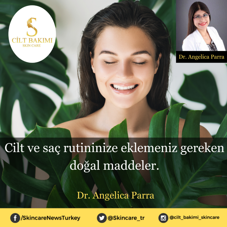 Cilt ve saç rutininize eklemeniz gereken doğal maddeler.