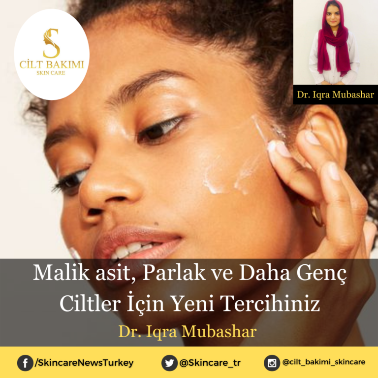 Malik asit, Parlak ve Daha Genç Ciltler İçin Yeni Tercihiniz