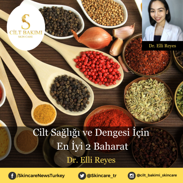 Cilt Sağlığı ve Dengesi İçin En İyi 2 Baharat