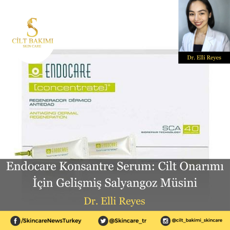 Endocare Konsantre Serum: Cilt Onarımı İçin Gelişmiş Salyangoz Müsini