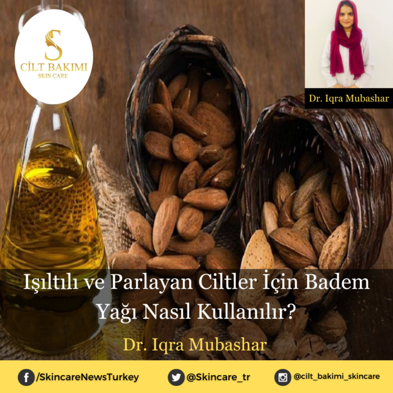 Işıltılı ve Parlayan Ciltler İçin Badem Yağı Nasıl Kullanılır?