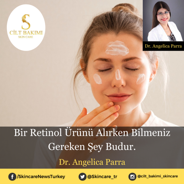retinol ürünü