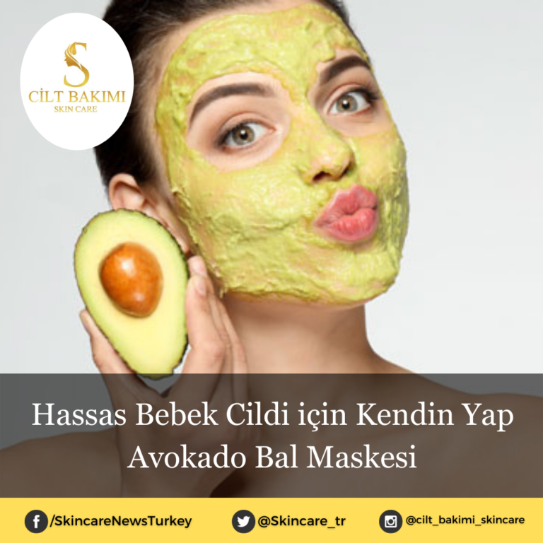 Hassas Bebek Cildi için Kendin Yap Avokado Bal Maskesi
