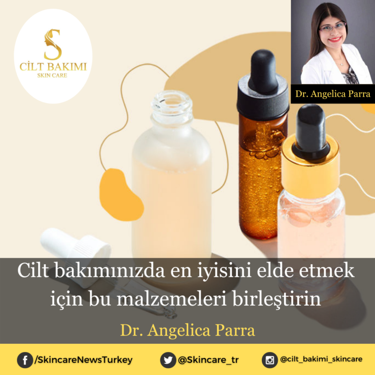 Cilt bakımınızda en iyisini elde etmek için bu malzemeleri birleştirin