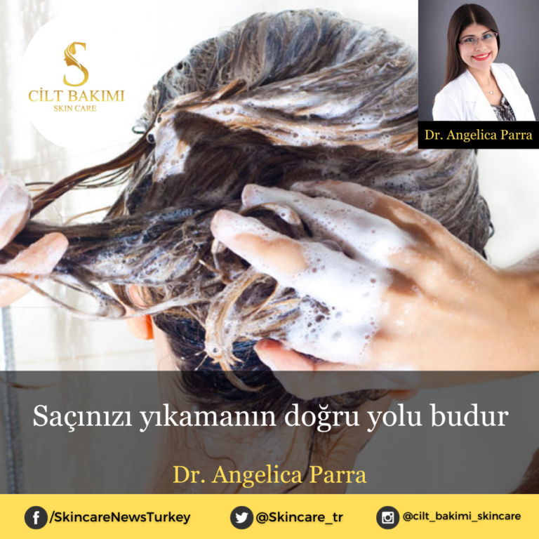 Saçınızı yıkamanın doğru yolu budur