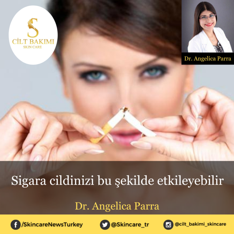 Sigara cildinizi bu şekilde etkileyebilir