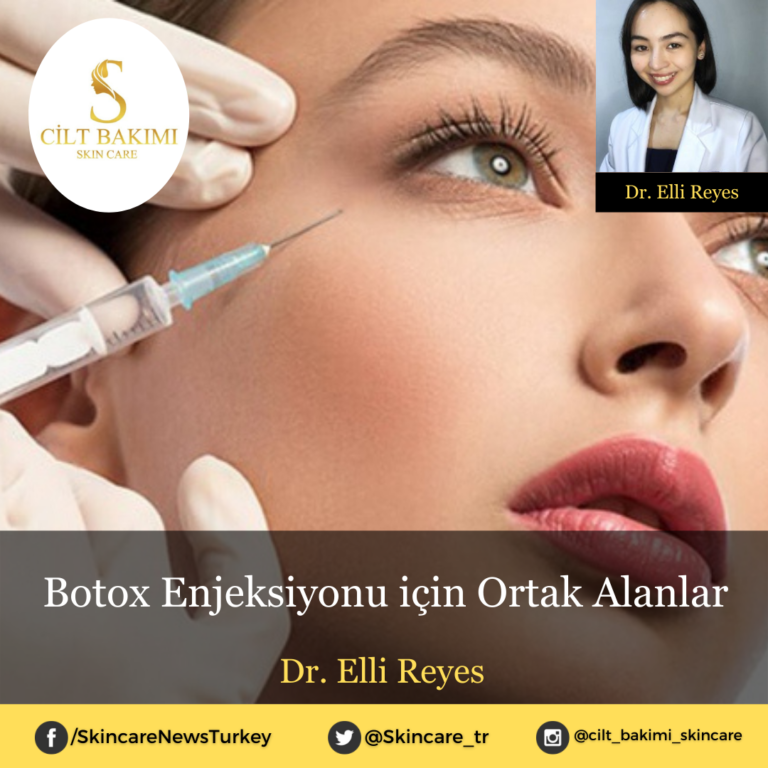 Botox Enjeksiyonu için Ortak Alanlar