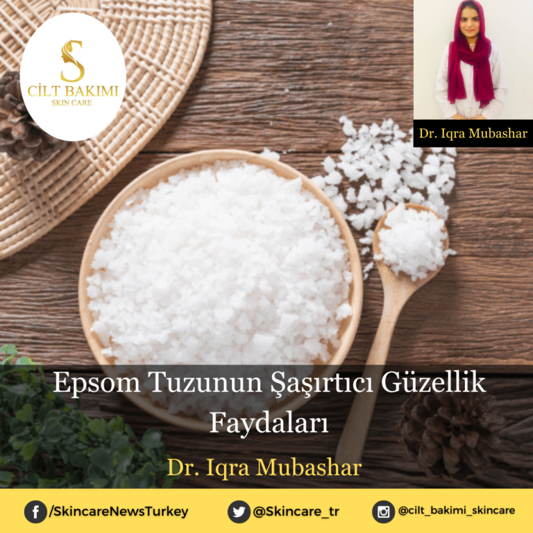 Epsom Tuzunun Şaşırtıcı Güzellik Faydaları