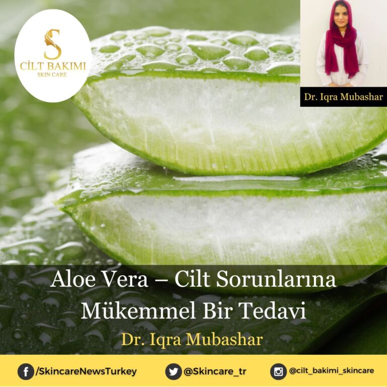 Aloe Vera – Cilt Sorunlarına Mükemmel Bir Tedavi
