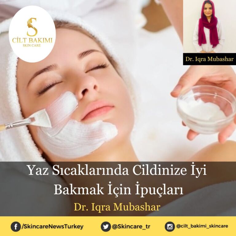 Yaz Sıcaklarında Cildinize İyi Bakmak İçin İpuçları