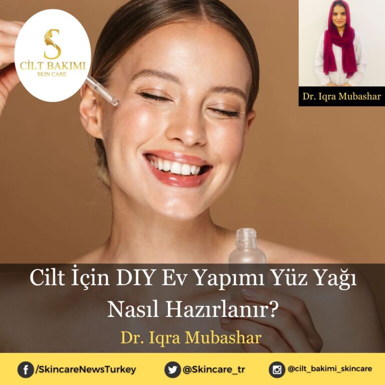 Cilt İçin DIY Ev Yapımı Yüz Yağı Nasıl Hazırlanır?