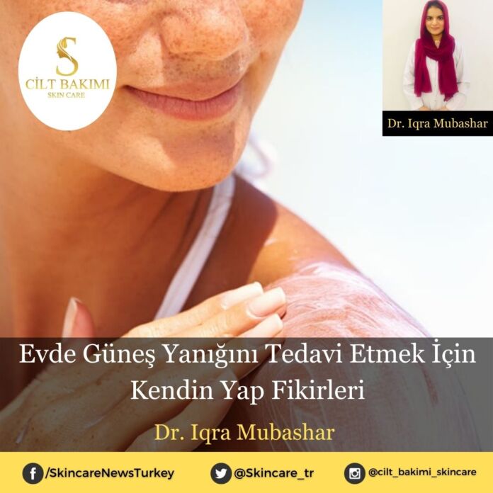Skincare News v2 - Haziran Kopyası (3) Evde Güneş Yanığını Tedavi Etmek İçin Kendin Yap Fikirleri