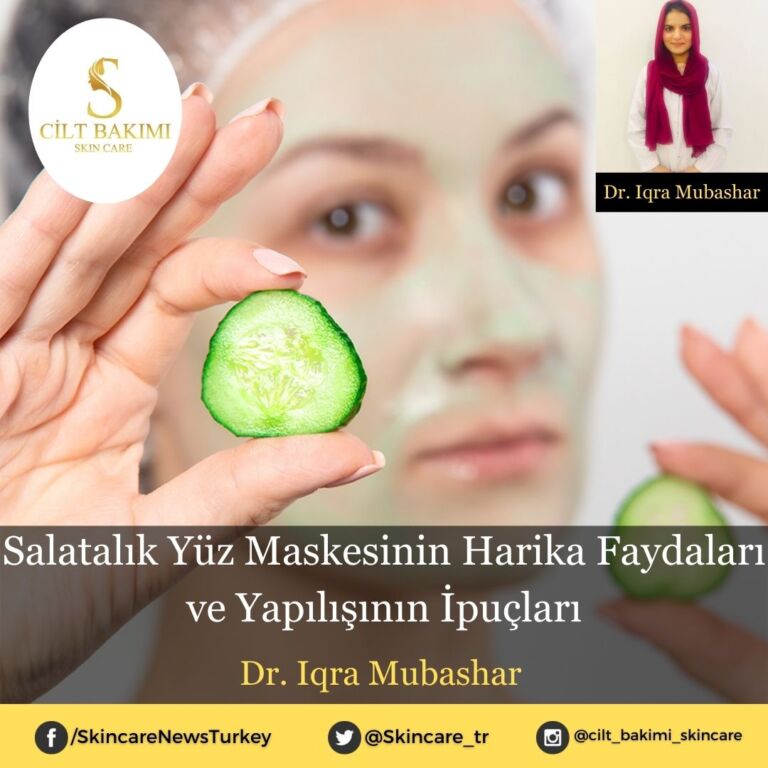 Salatalık Yüz Maskesinin Harika Faydaları ve Yapılışının İpuçları
