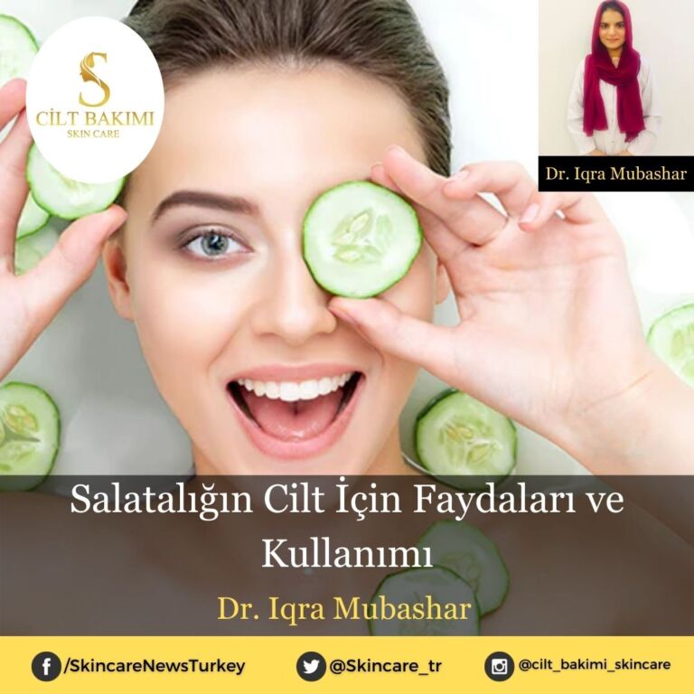 Salatalığın Cilt İçin Faydaları ve Kullanımı